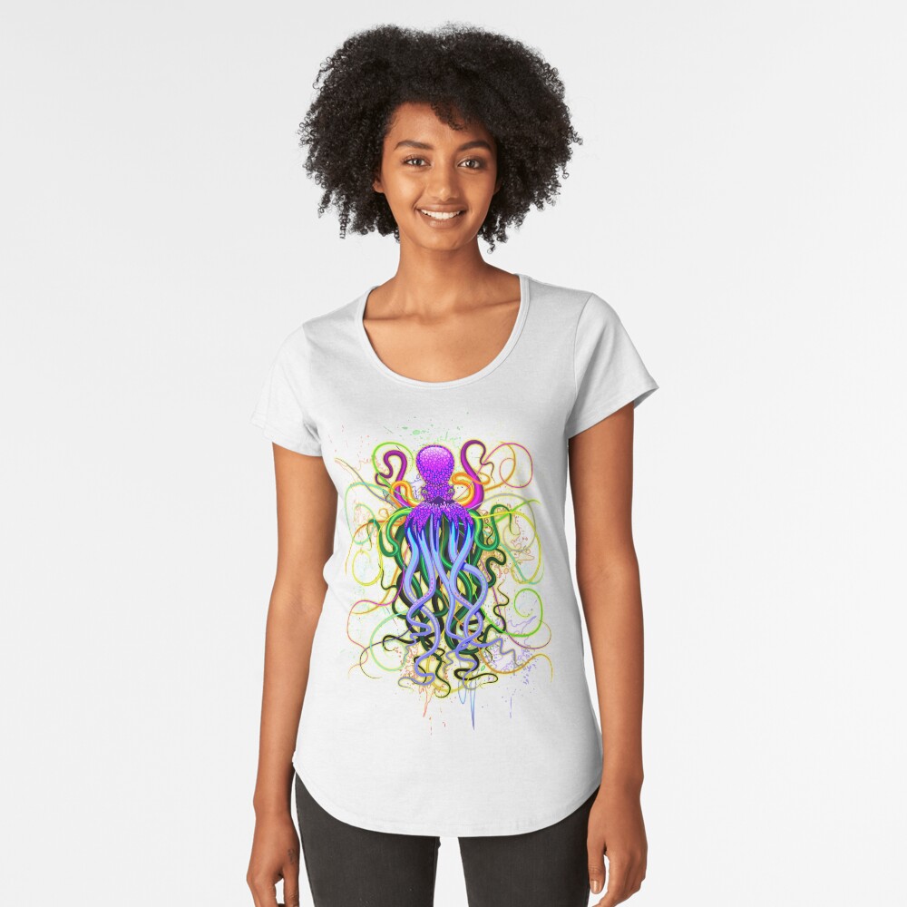 Item preview, Premium Scoop T-Shirt designed and sold by BluedarkArt.