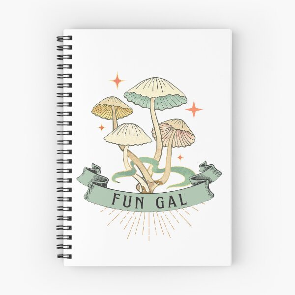 Item preview, Fun Gal Mushroom Pun designed and sold by ModelOrganism.
