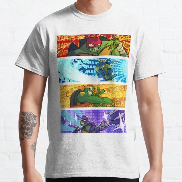 Rise of the Teenage Mutant Ninja Turtles! Essential T-Shirt for Sale by  ChaosEclips