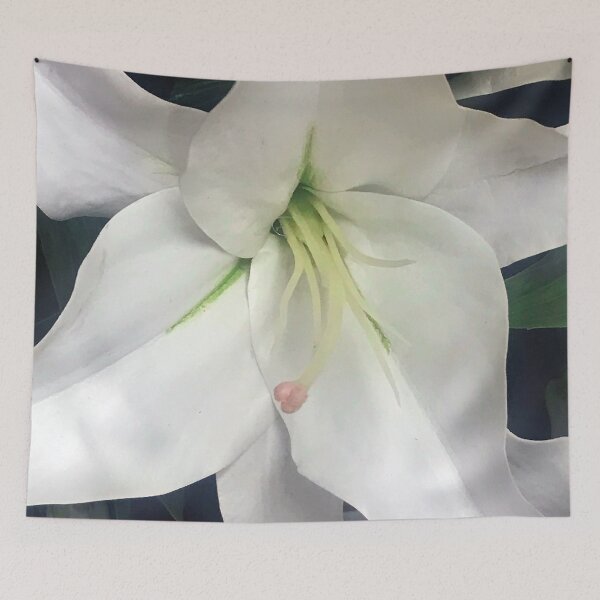 Item preview, Elegant White Lily Dramatic Close-Up Artistic Photo designed and sold by DEC02.