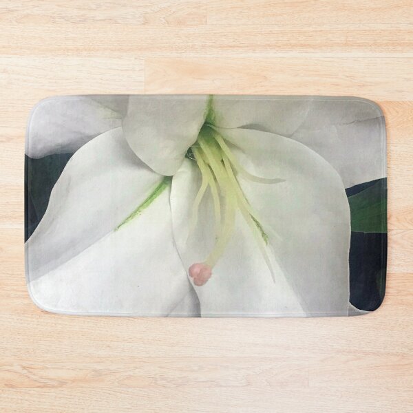 Item preview, Elegant White Lily Dramatic Close-Up Artistic Photo designed and sold by DEC02.
