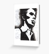 Bowie V Greeting Card