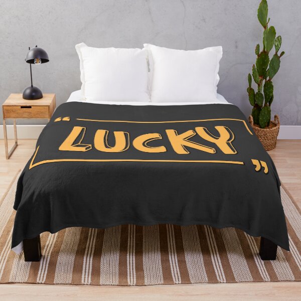 Item preview, Simple text Lucky designed and sold by AEROSPACE-IND.