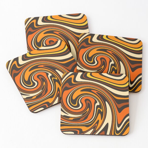 Item preview, 70s Nostalgia Swirl Abstract designed and sold by trajeado14.