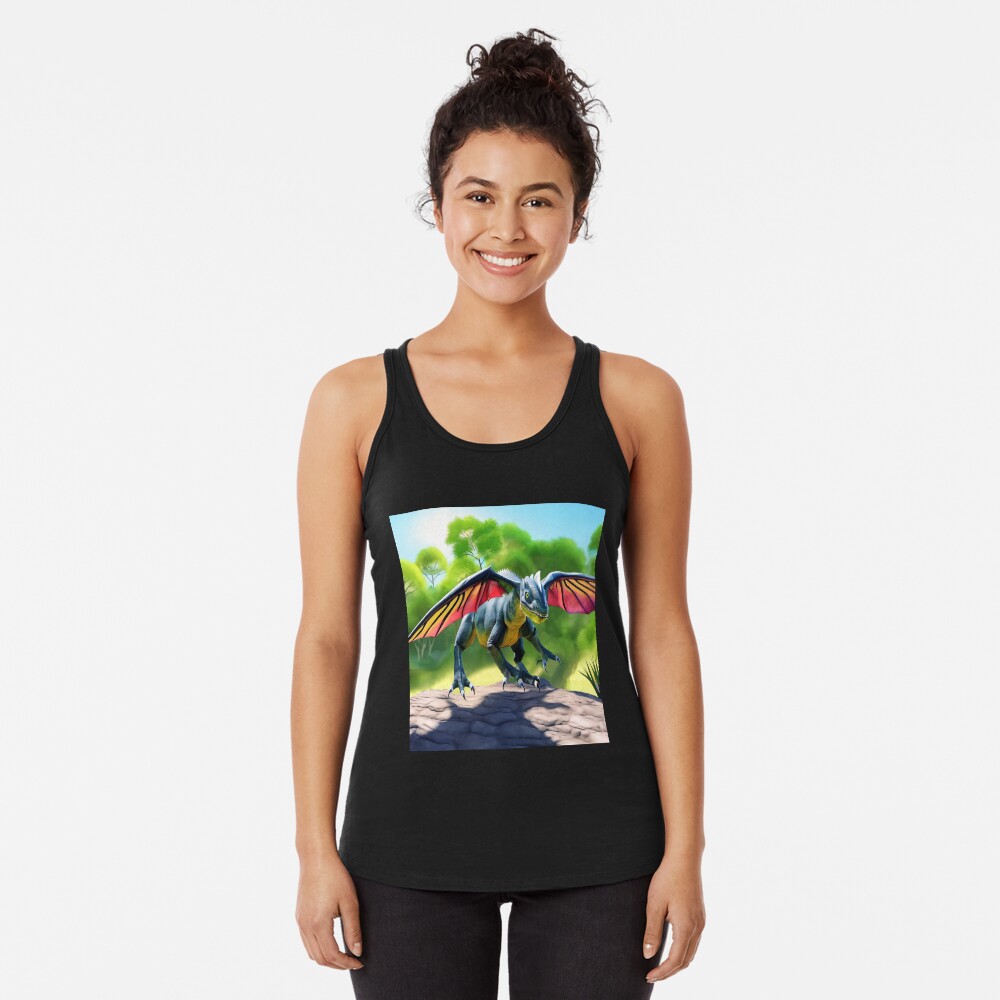 Item preview, Racerback Tank Top designed and sold by dragynrain.