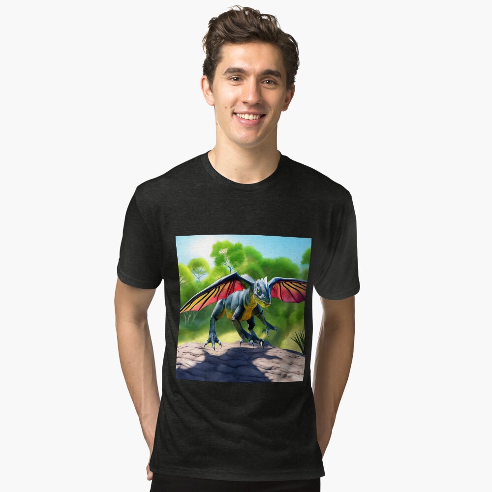 Item preview, Tri-blend T-Shirt designed and sold by dragynrain.