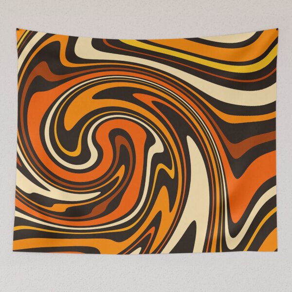 Item preview, 70s Nostalgia Swirl Abstract designed and sold by trajeado14.
