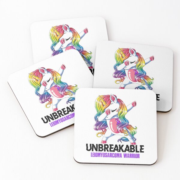 Item preview, Leiomyosarcoma Awareness - Unicorn Leiomyosarcoma Warrior Ribbon UNBREAKABLE designed and sold by Fernandezf.