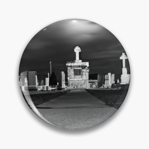 Item preview, in the graveyard at night designed and sold by Bakesales.