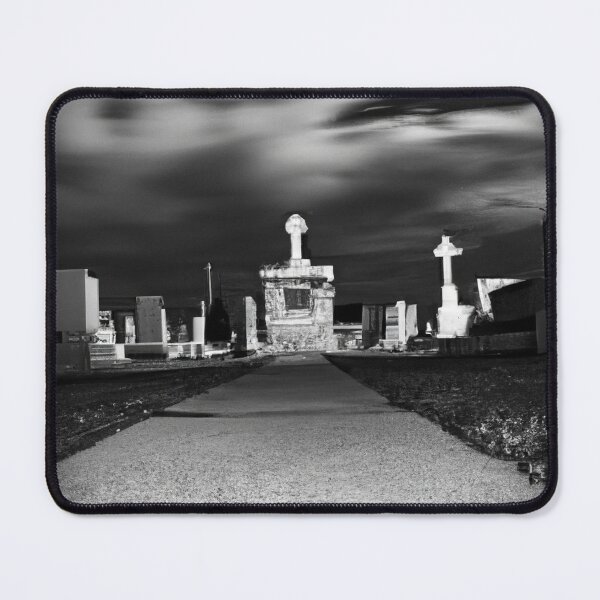Item preview, in the graveyard at night designed and sold by Bakesales.