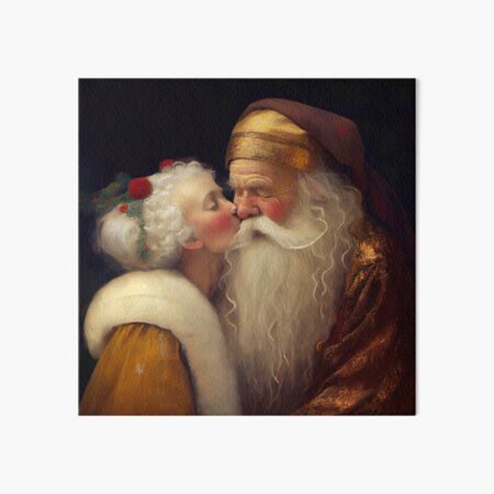 Item preview, Mrs. Claus's Golden Kiss designed and sold by whimsykel.