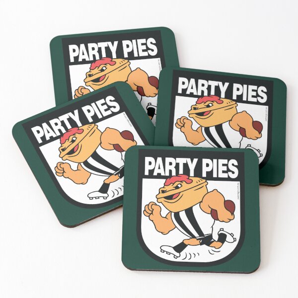 Item preview, AFL BBQ Series - Collingwood Party Pies     designed and sold by anselmleighton.