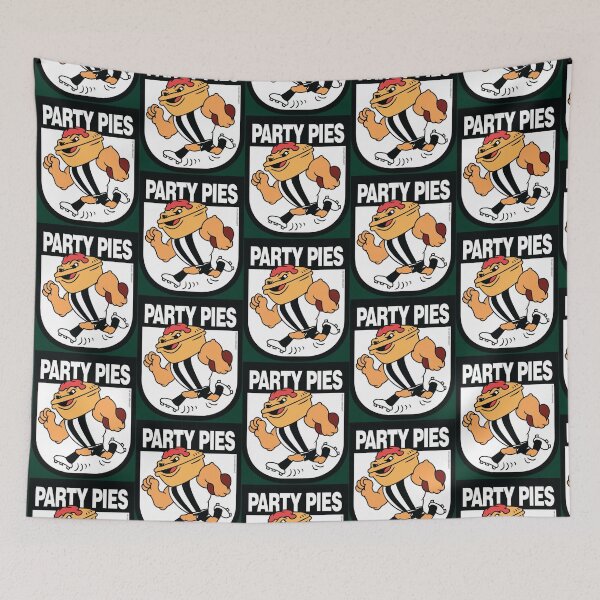 Item preview, AFL BBQ Series - Collingwood Party Pies     designed and sold by anselmleighton.