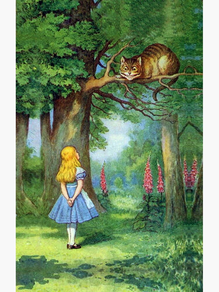 Artwork view, Cheshire Cat designed and sold by rapplatt