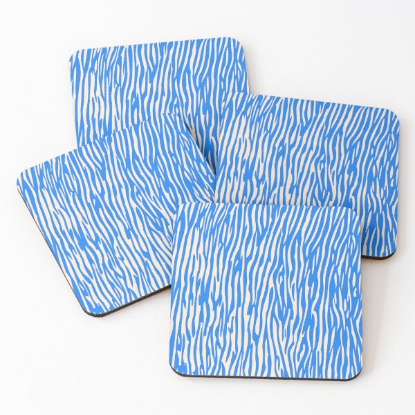 Item preview, Cool Blue Animal Stripes Vector Abstract Design  designed and sold by patternsoup.