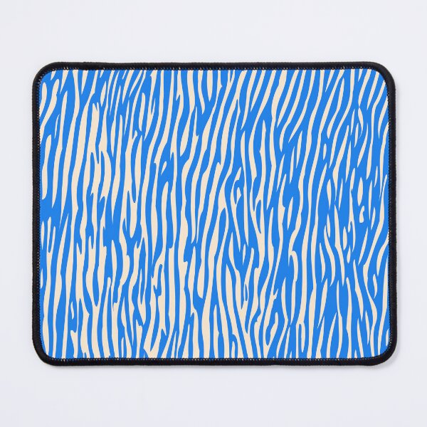 Item preview, Cool Blue Animal Stripes Vector Abstract Design designed and sold by patternsoup.
