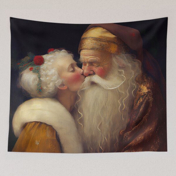 Item preview, Mrs. Claus's Golden Kiss designed and sold by whimsykel.