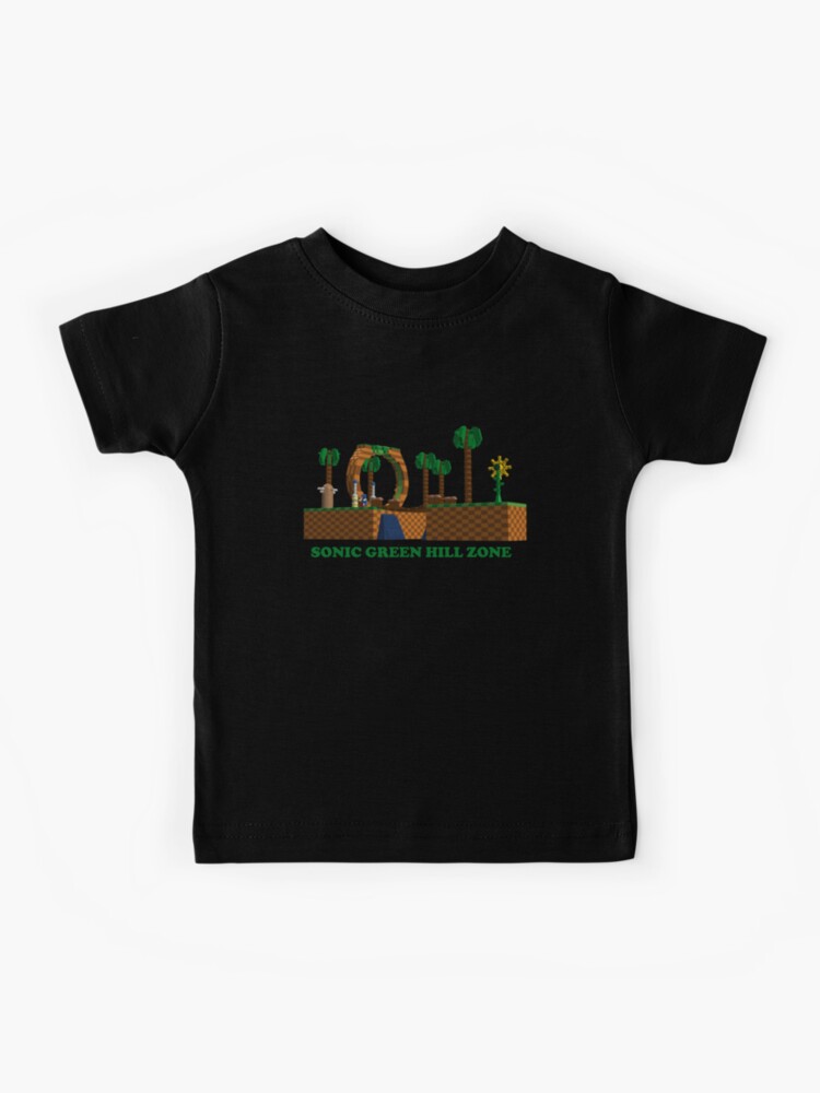 Sonic Green Hill Zone Game Design Shirt128 Poster for Sale by  MindsparkCreati