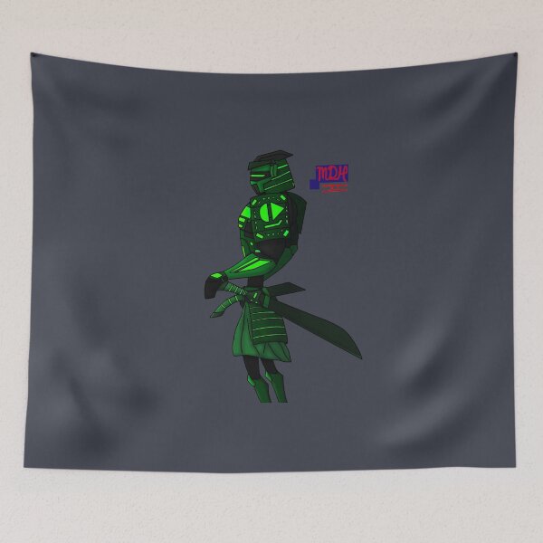 Item preview, Stick Wars Green Samurai Warrior  designed and sold by MDHairston2.