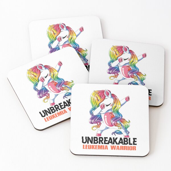 Item preview, Leukemia Awareness - Unicorn Leukemia Warrior Ribbon UNBREAKABLE designed and sold by Fernandezf.