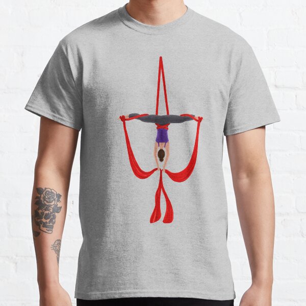 Aerialist chilling black background Classic T-Shirt