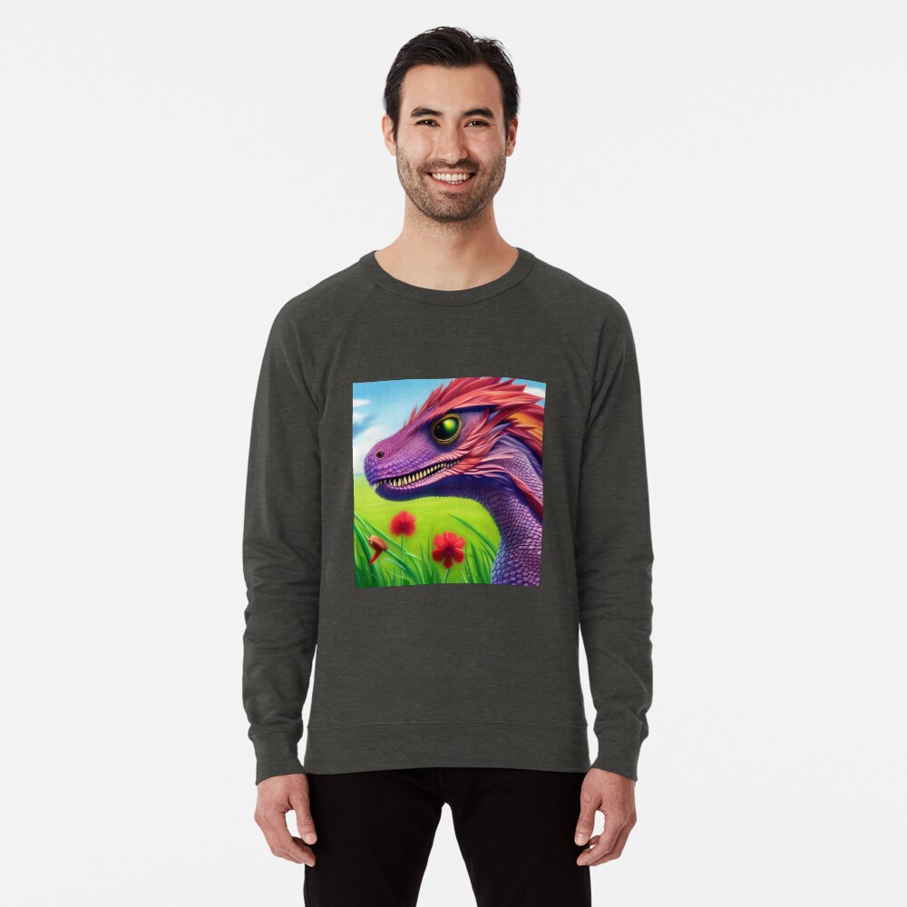 Item preview, Lightweight Sweatshirt designed and sold by dragynrain.