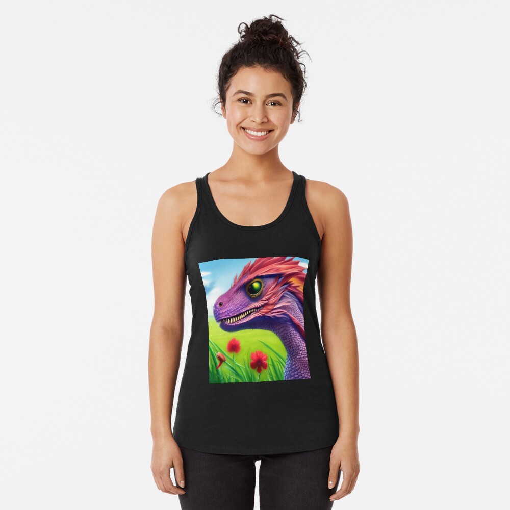 Item preview, Racerback Tank Top designed and sold by dragynrain.