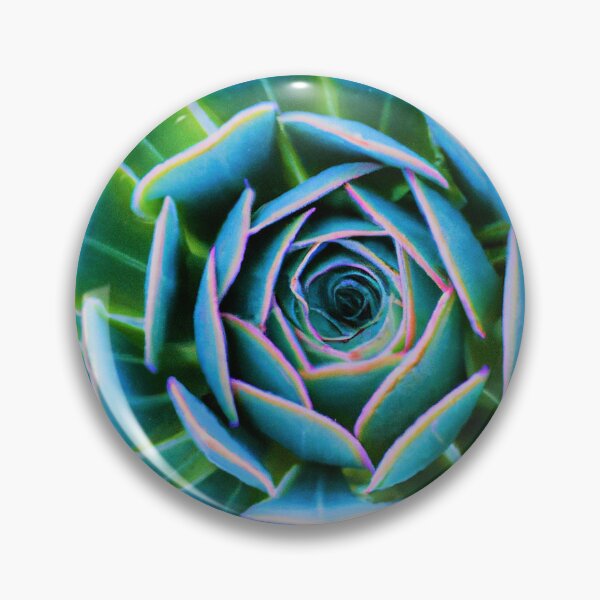Artikelvorschau, teal flower fractal pattern entworfen und verkauft von Bakesales.