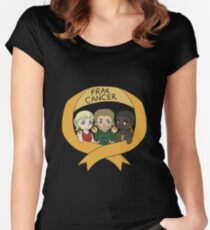 OTA: The Frak Cancer Campaign Women's Fitted Scoop T-Shirt