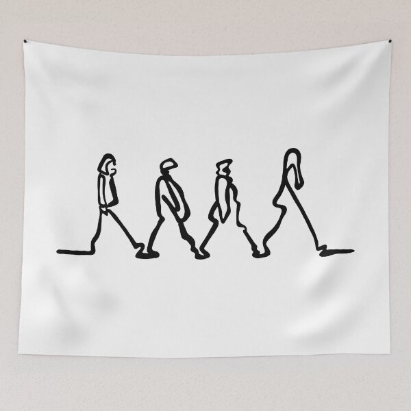 Item preview, Abby Road Fan Art designed and sold by Unhinged Heather.