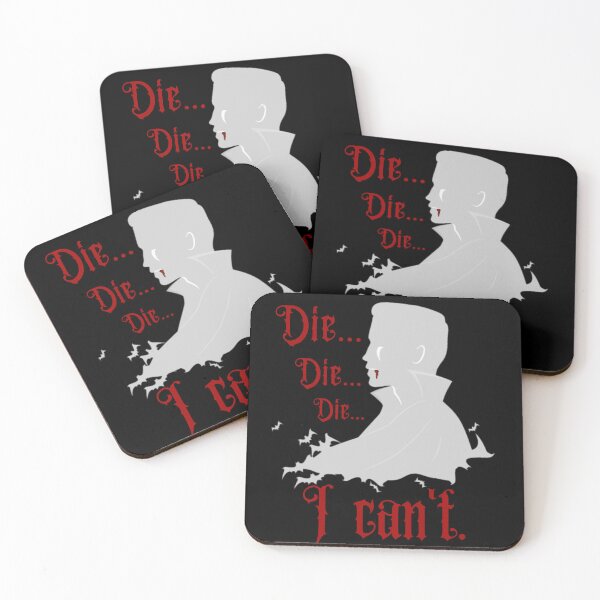 Item preview, Die I Can't Dracula Play Forgetting Sarah Marshall Quote designed and sold by FlakeyBiscuit3.