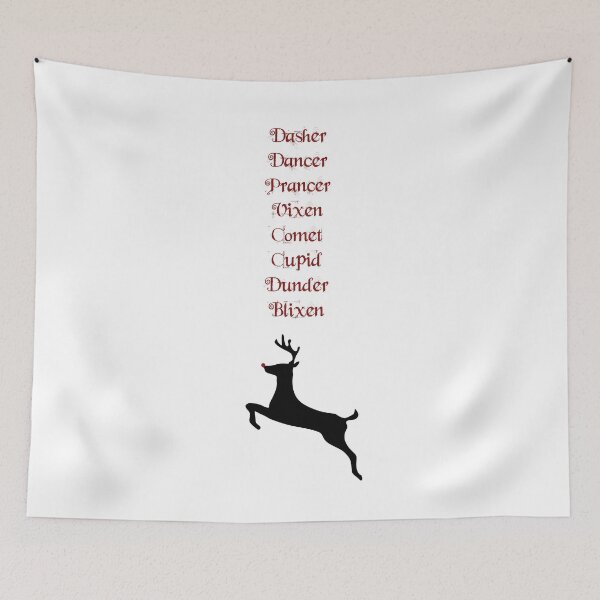 Item preview, Santa's Reindeer Name List designed and sold by Swigalicious.