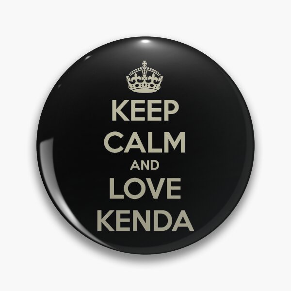 Item preview, KEEP CALM AND LOVE KENDA designed and sold by ComeClub.