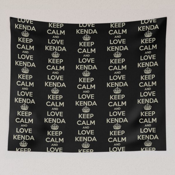 Item preview, KEEP CALM AND LOVE KENDA designed and sold by ComeClub.
