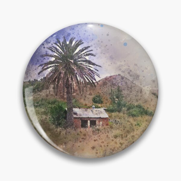 Item preview, Miners Cottage amongst the Mullock Heaps - Artists Watercolor and Sketch - Clunes, Victoria designed and sold by Steven Jodoin.