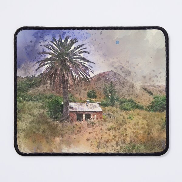 Item preview, Miners Cottage amongst the Mullock Heaps - Artists Watercolor and Sketch - Clunes, Victoria designed and sold by Steven Jodoin.