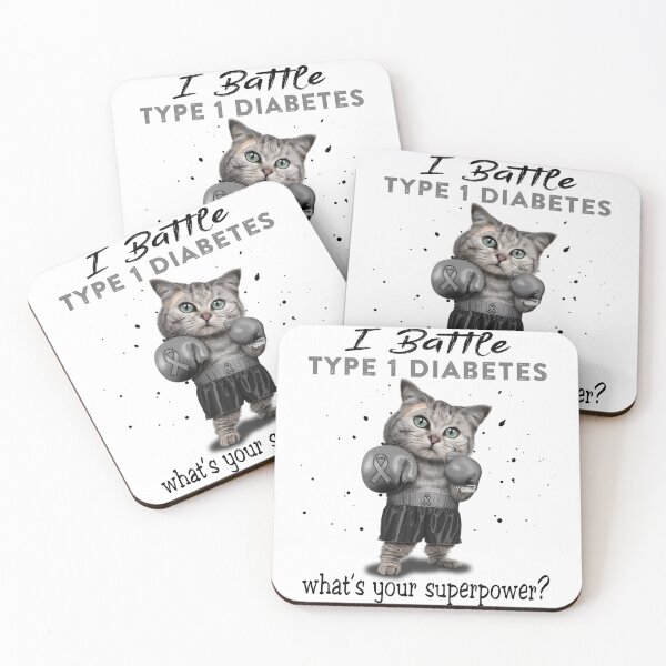 Item preview, Type 1 Diabetes Warrior - I Battle Type 1 Diabetes What Is Your Superpower? designed and sold by Jennpak.