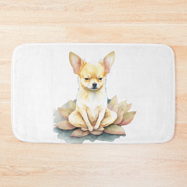 Item preview, yoga dogs chihuahua 02  designed and sold by printiesart.