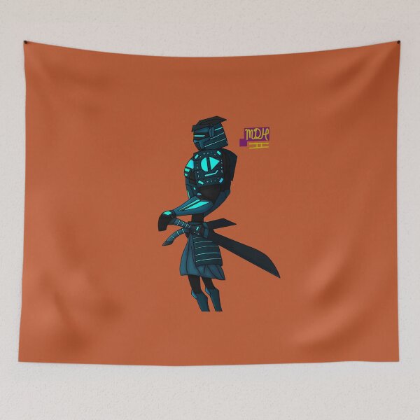 Item preview, Stick Wars light blue Samurai Warrior  designed and sold by MDHairston2.