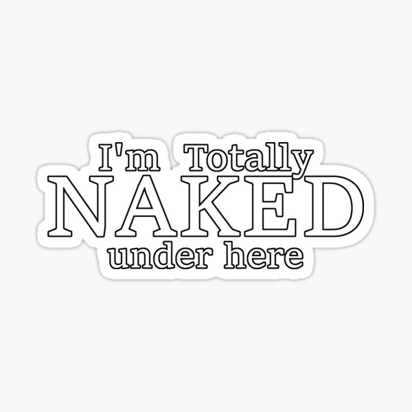 Naked Pictures Stickers for Sale