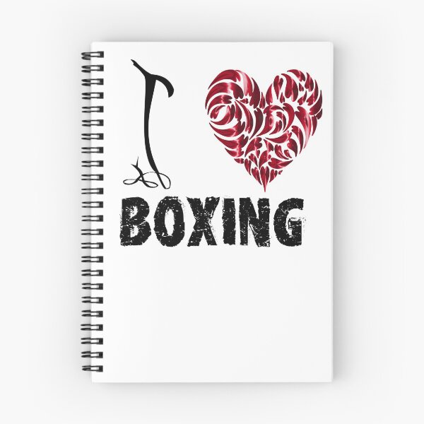 Item preview, Boxing T shirt I Love Boxing designed and sold by MartialArtsNerd.