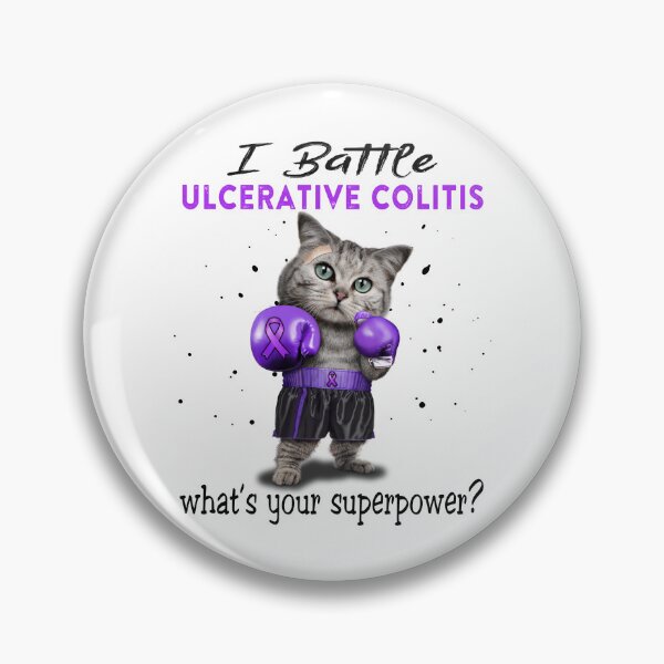 Item preview, Ulcerative Colitis Warrior - I Battle Ulcerative Colitis What Is Your Superpower? designed and sold by Jennpak.