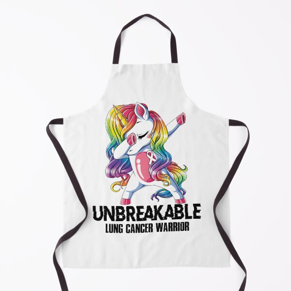 Item preview, Lung Cancer Awareness - Unicorn Lung Cancer Warrior Ribbon UNBREAKABLE designed and sold by Fernandezf.