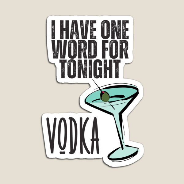 Aperçu de l'œuvre Kris Jenner Funny Meme J'ai un mot pour ce soir, VODKA- Suivre les Kardashians KUWKT créée et vendue par JuxtaJoy Studios.