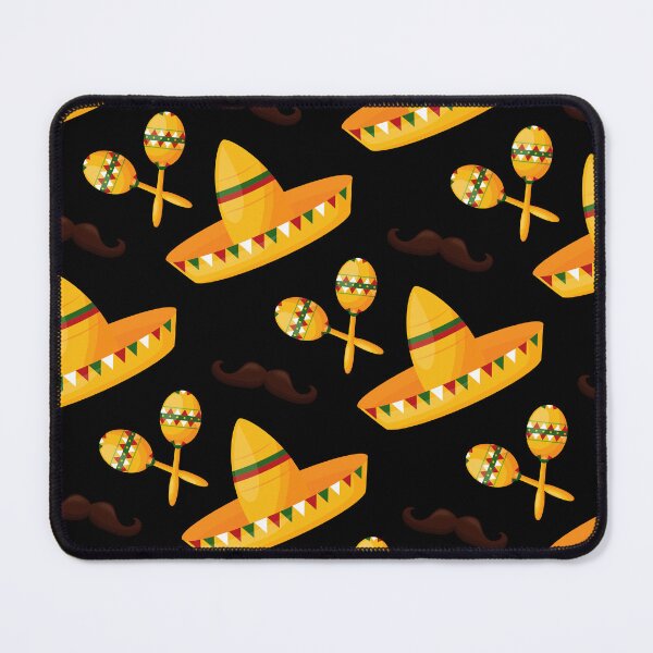 Item preview, Mexican Fiesta Funny Pattern designed and sold by TheCatmeow2000.
