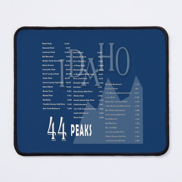 Item preview, Idaho 44 Peaks designed and sold by daysray.