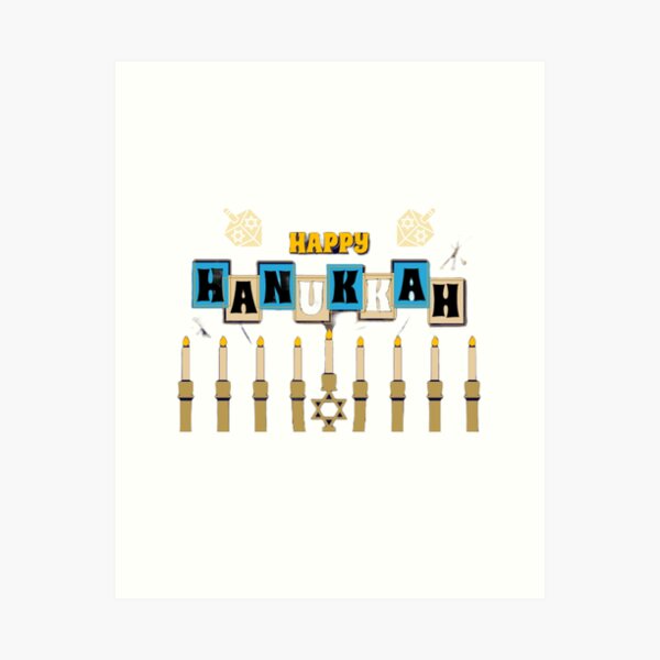 Item preview, Happy Hanukkah  designed and sold by BeansHotTees.