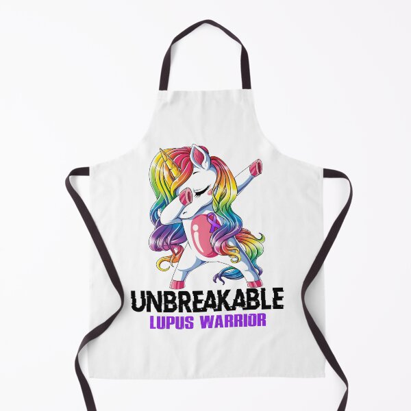 Item preview, Lupus Awareness - Unicorn Lupus Warrior Ribbon UNBREAKABLE designed and sold by Fernandezf.