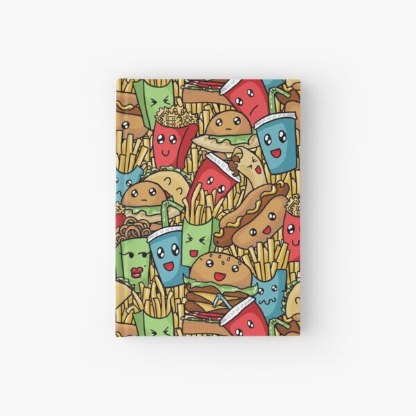 Fast Food Friends Hardcover Journal
