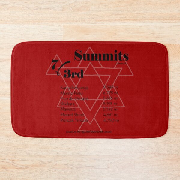 Item preview, 7 3rd Summits in Black designed and sold by daysray.